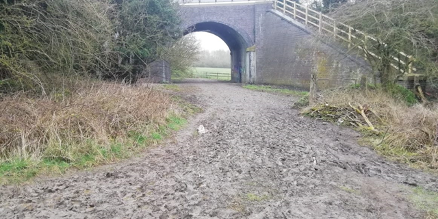 Work started this week on a major expansion of Rugby's Park Connector Network, replacing the muddy, boggy pathway from Brownsover's Crowthorns to the Clifton Bridge over the River Avon with a new, resurfaced path.