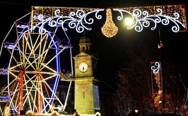 Rugby's Christmas lights switch-on takes place in the town centre on Saturday 21 November.