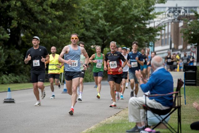 Hundreds of runners took part in the Love Rugby Festival Couch to 5K and family fun run.
